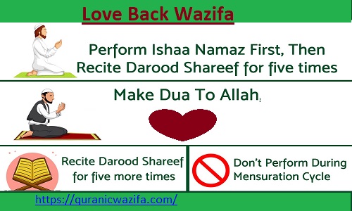 love back wazifa