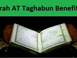 Surah AT Taghabun Benefits