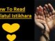 How To Read Salatul Istikhara